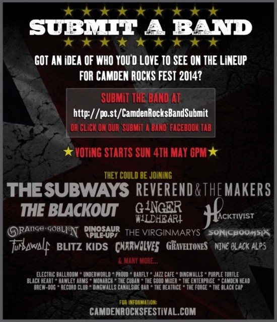 CRF Submit Band Competition Artwork